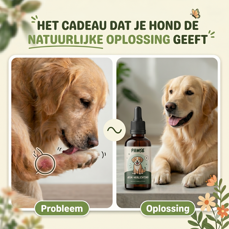 Pawse™ Skin Relief Spray | Stop Je Hond Met Krabben In 48 Uur
