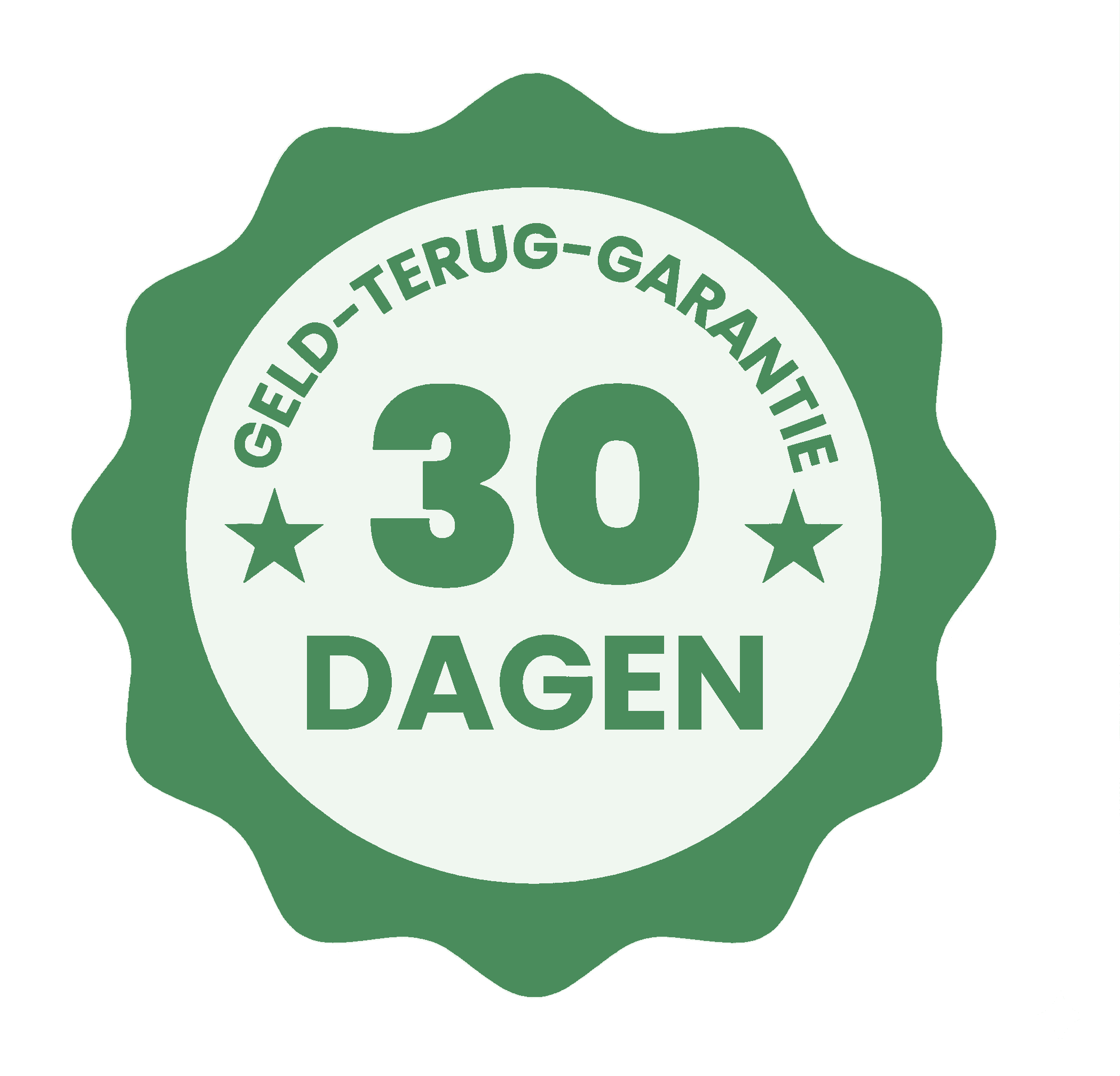 30 Dagen Geld-Terug-Garantie