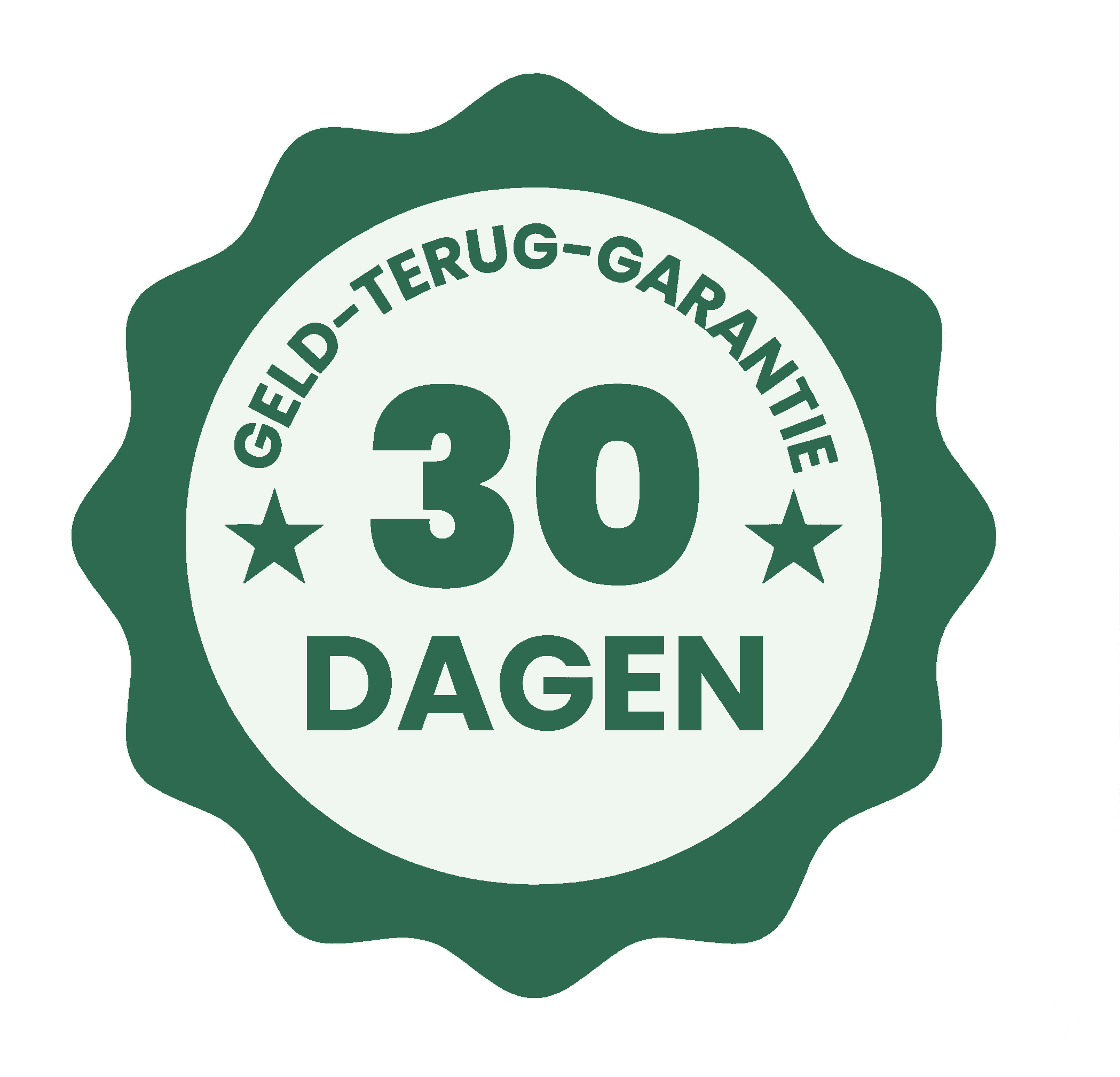 30 Dagen Geld-Terug-Garantie