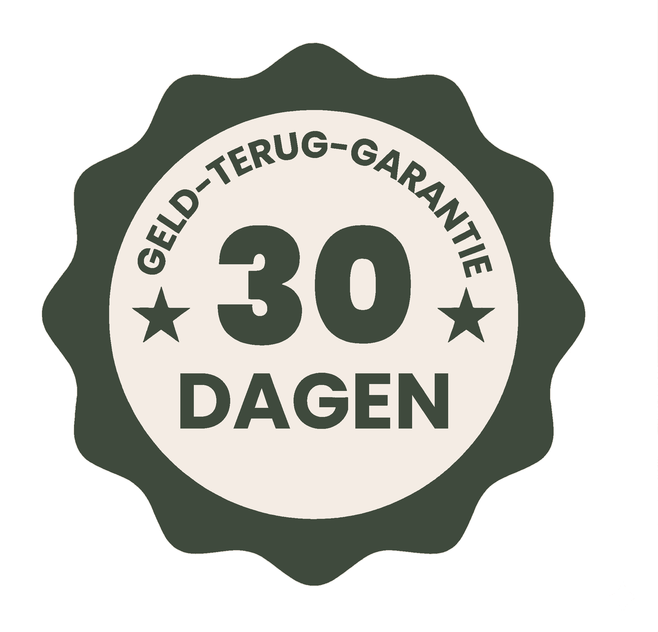 30 Dagen Geld-Terug-Garantie