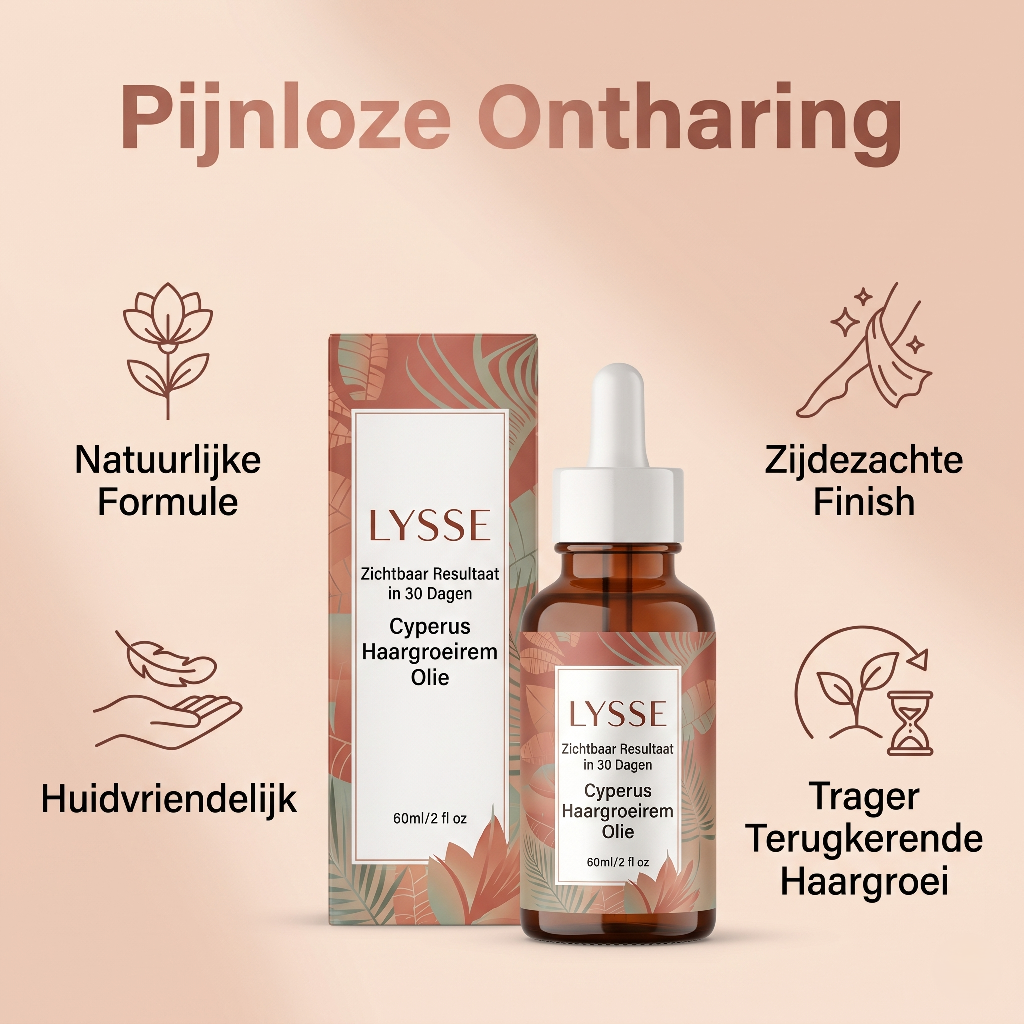 Lysse™ stoppen met scheren