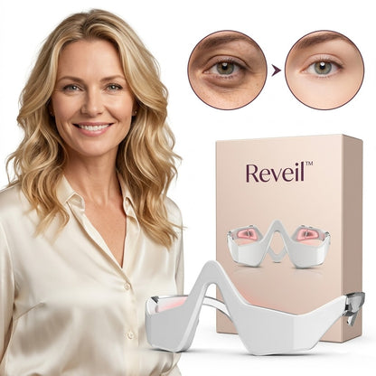Reveil™ 2-in-1 Rood Licht Therapie en EMS Oogapparaat