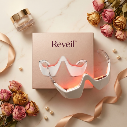 Reveil™ 2-in-1 Rood Licht Therapie en EMS Oogapparaat