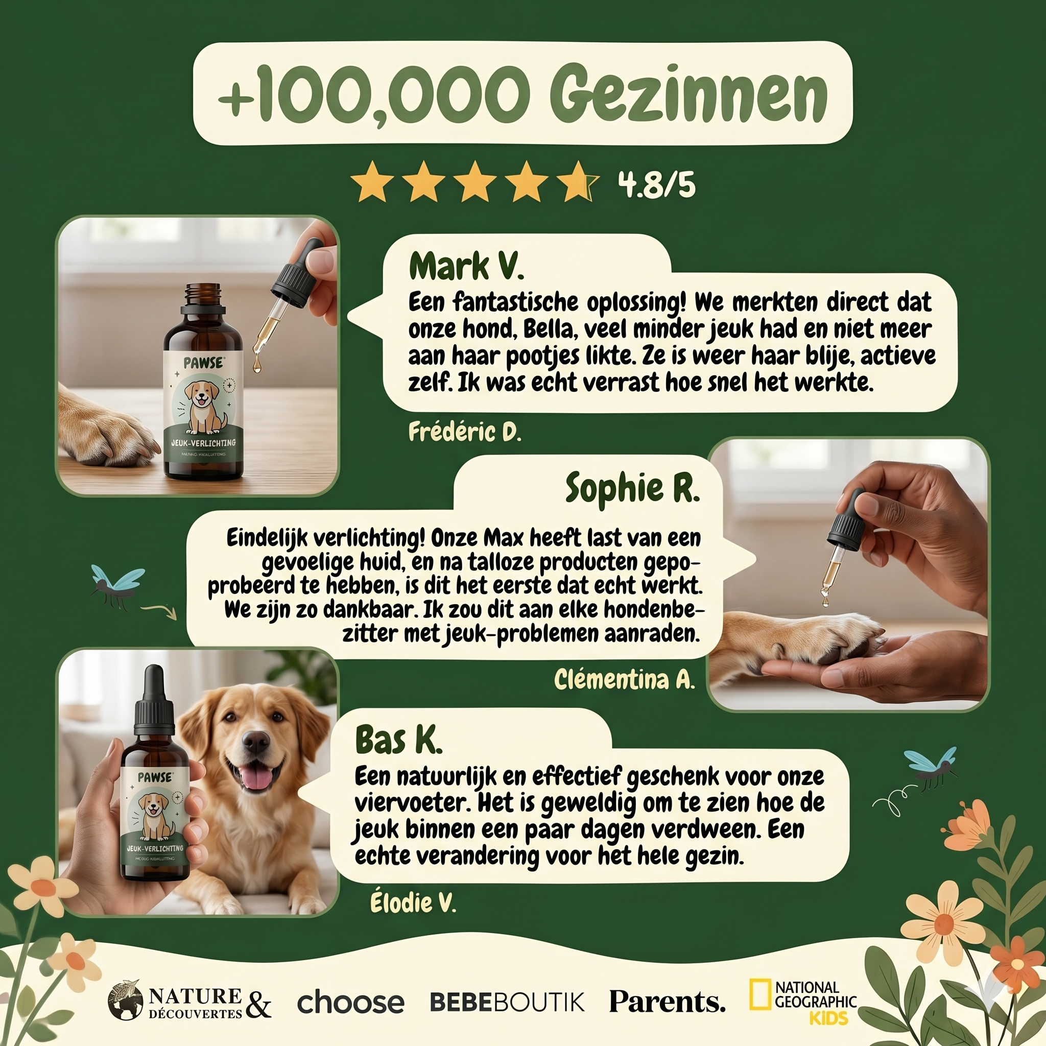 Pawse™ Skin Relief Spray | Stop Je Hond Met Krabben In 48 Uur