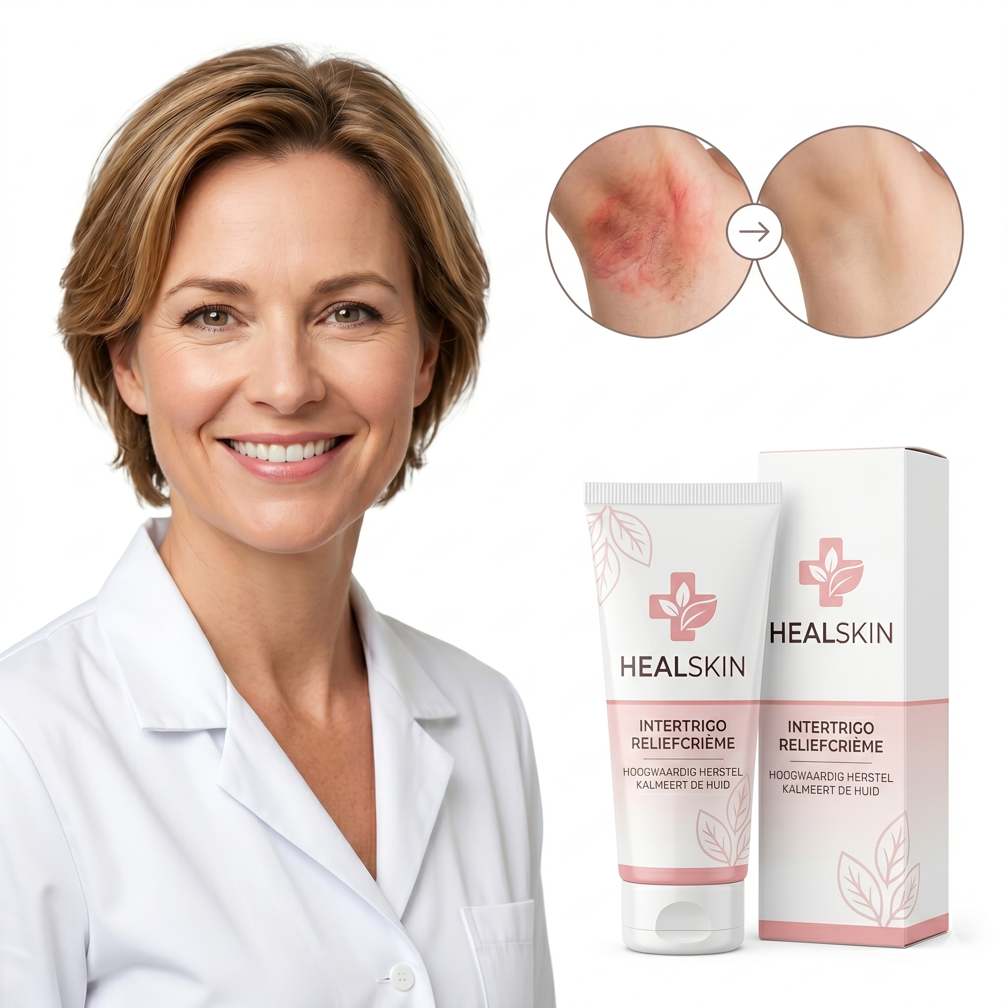 HealSkin™ Anti-Smetplekken Crème | Stop Rode Brandende Huid In 7 Dagen