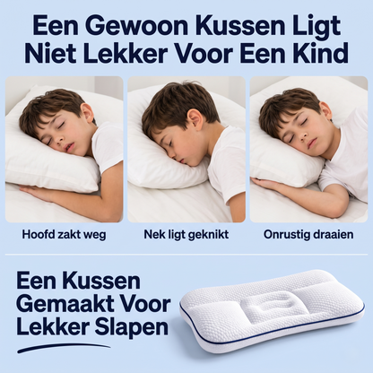Wolkje™ Ergonomisch Kinderkussen