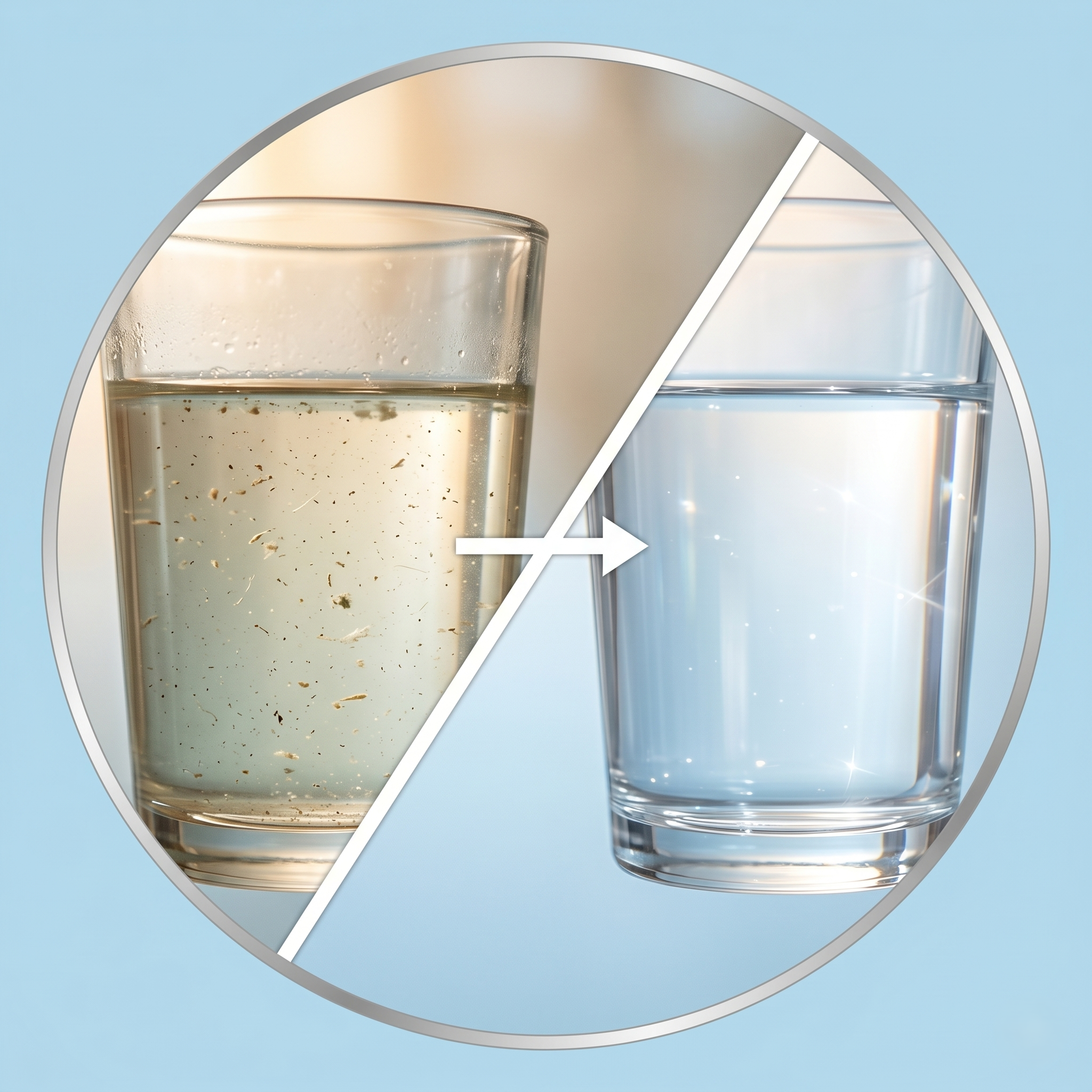 PureFlow™ RVS Kraanwaterfilter | Nooit Meer Droge Huid en Acne Door Chloor In Je Water