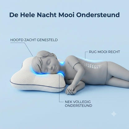 Wolkje™ Ergonomisch Kinderkussen