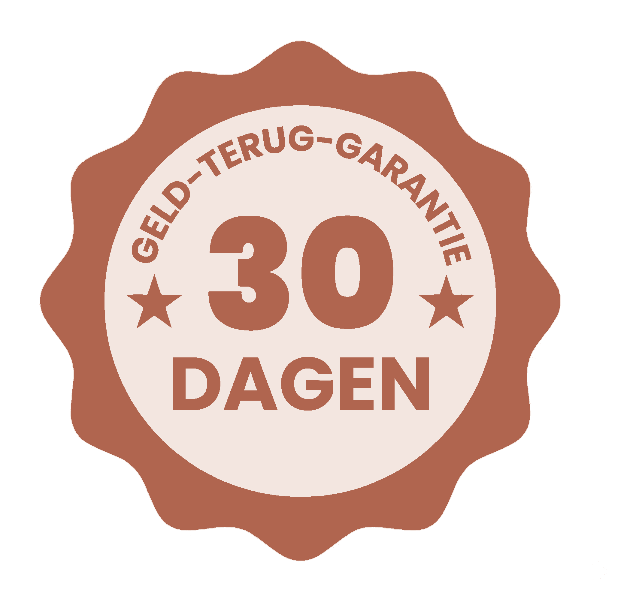30 Dagen Geld-Terug-Garantie
