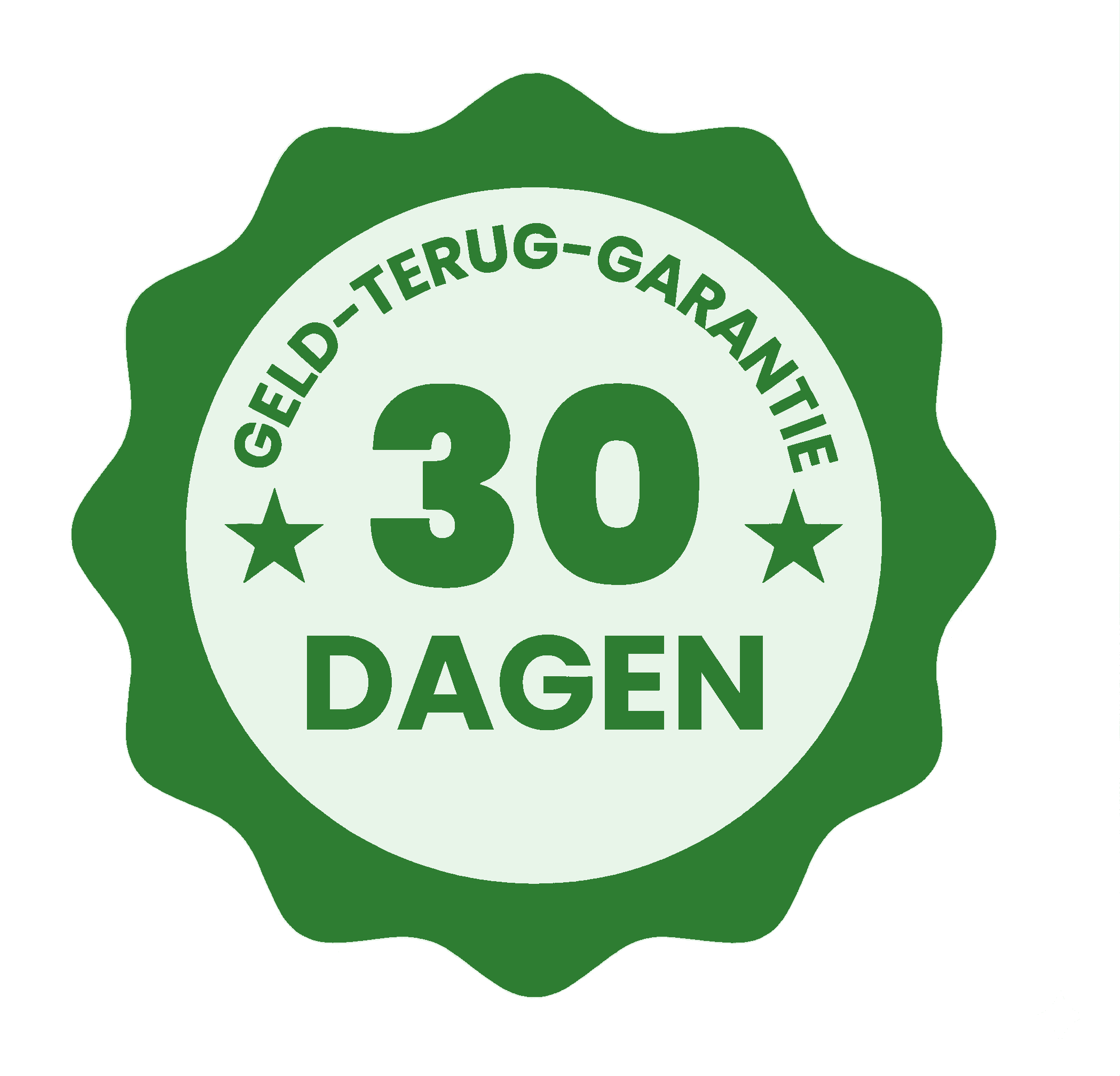 30 Dagen Geld-Terug-Garantie