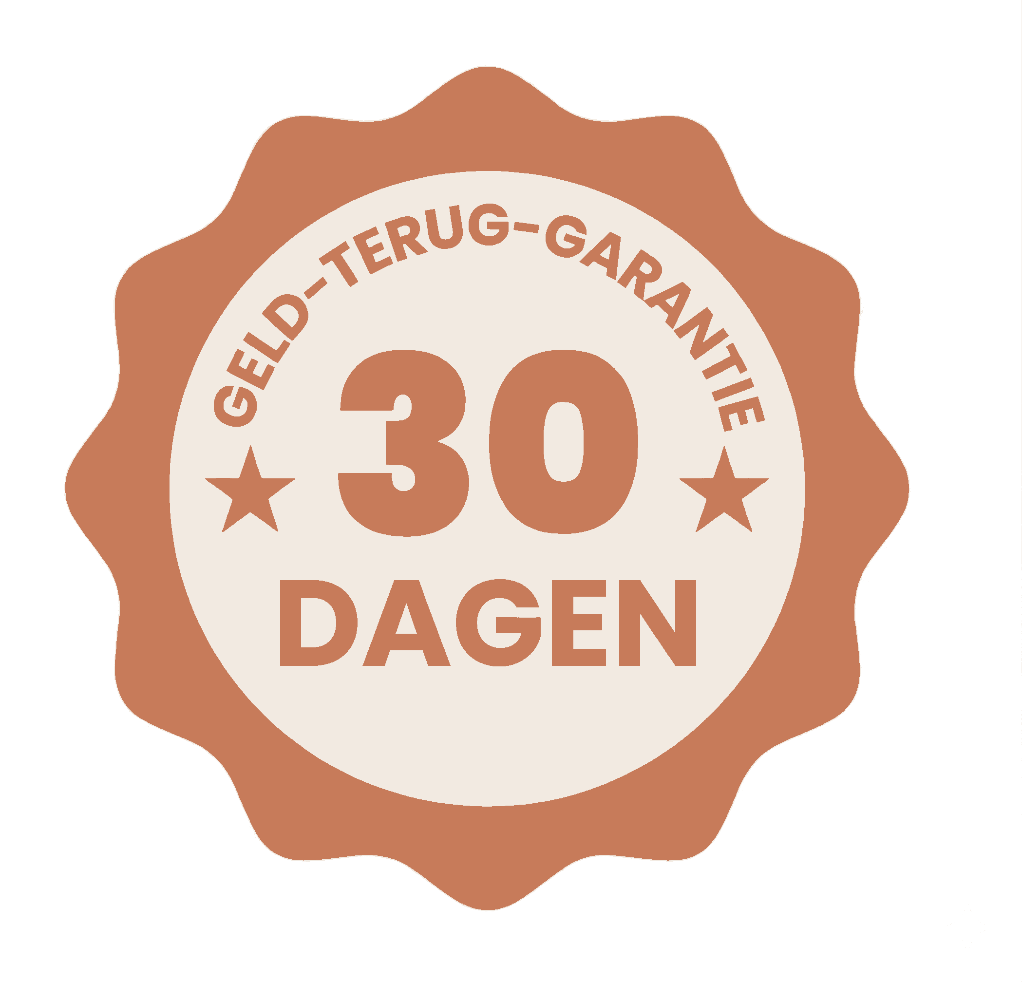 30 Dagen Geld-Terug-Garantie